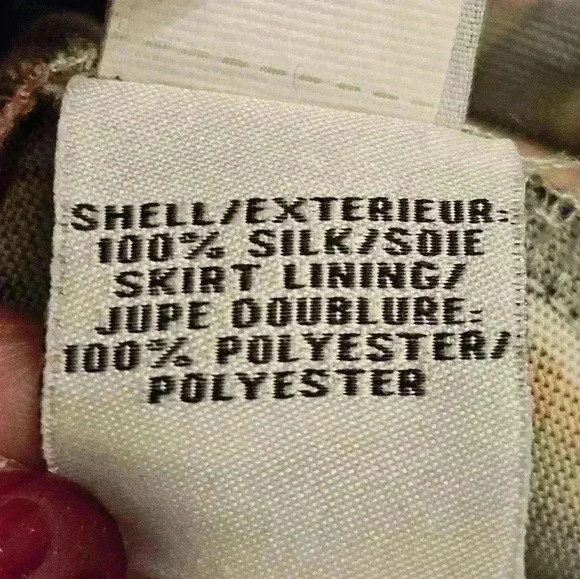 Diane Von Furstenberg Silk Knit Long Sleeve Navy Orange Cream Midi Dress Sz 4 - Picture 10 of 15